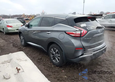 2017 Nissan Murano S z USA, uszkodzony, nr VIN 5N1AZ2MH5HN169401